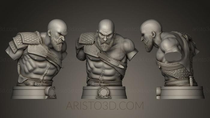 Busts and bas-reliefs of famous people (BUSTC_0349) 3D model for CNC machine